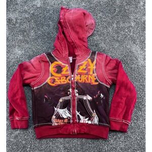 True Religion Ozzy Osbourne Youth Medium Hoodie Vintage Rare